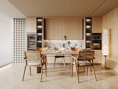 Modern Restaurant 3d model
