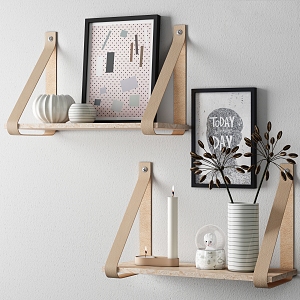 Simple Nordic Wall Decoration Frame Ornaments Combination 3d model