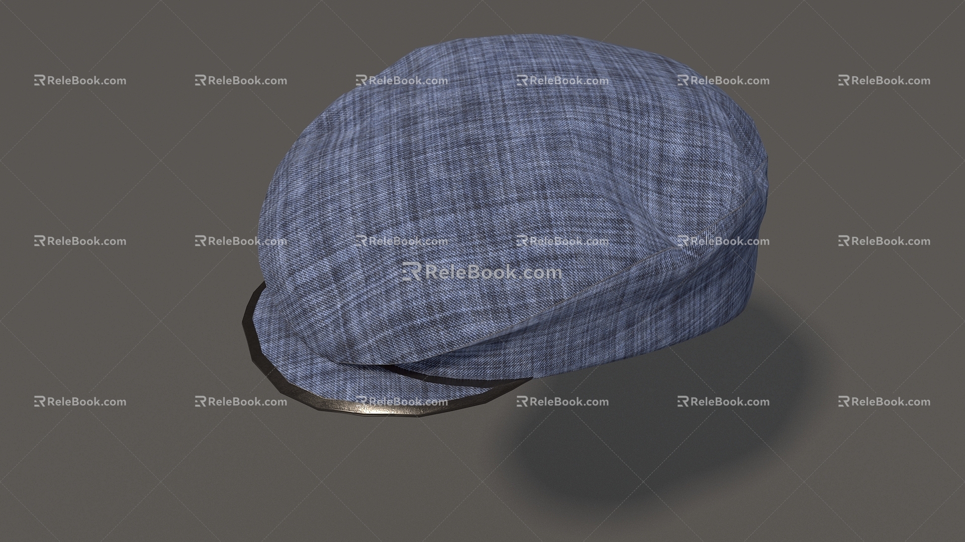 Cloth cap hat tide cap casual cap cap low face number low model simple model game sub-era film and television level super realistic high precision 3d model