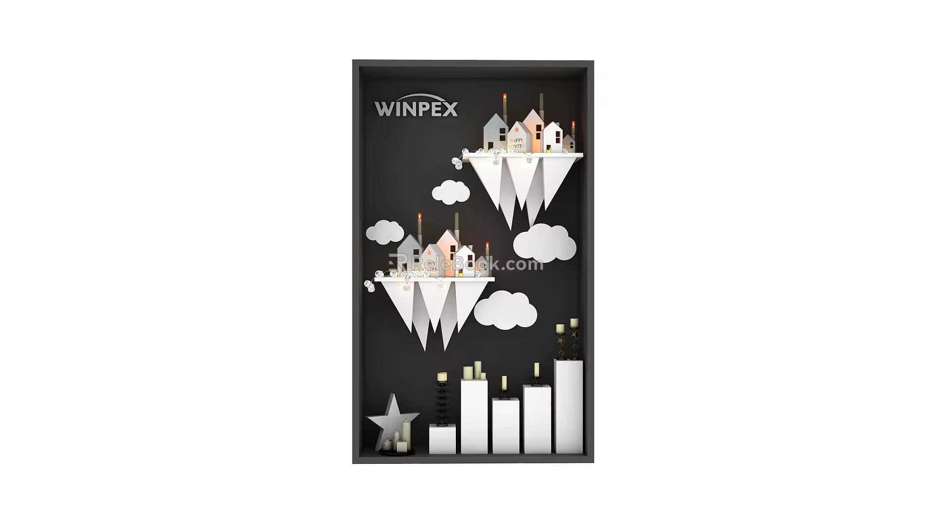 Modern Window 3d model