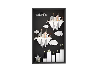 Modern Window 3d model