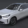 White BMW SUV With Modern Design Sleek Body Black Alloy Wheels And Panoramic Sunroof