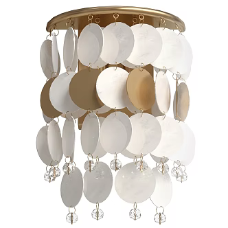 Modern Simple Light Luxury Chandelier Chandelier Simple Chandelier Restaurant Chandelier 3d model