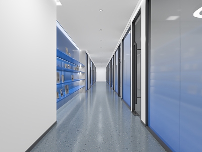 The Modern Corridor 3d model