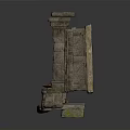 Intricate Artistic Stone Sculpture Carving Design With Decorative Miniature Structure Details