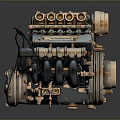 Engine Racing Engine Racing Engine Car Engine Car Engine Modern Vehicle 3d model