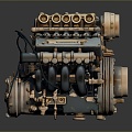 Engine Racing Engine Racing Engine Car Engine Car Engine Modern Vehicle Vehicle 3d model