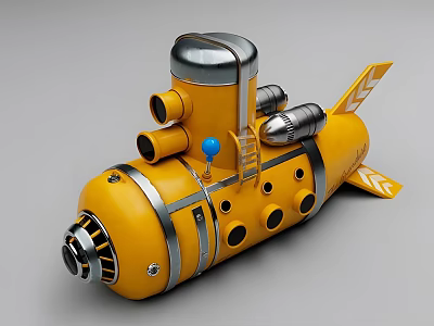 Underwater Toys 3d model