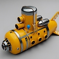 Underwater Toys 3d model