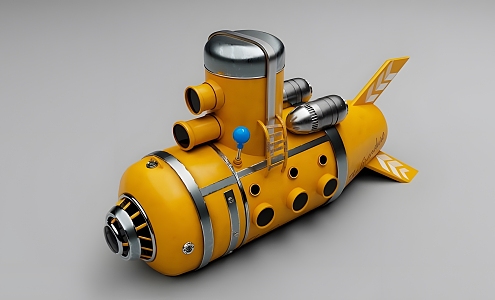 Underwater Toys 3d model