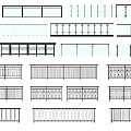 Various Decorative Fence Designs Including Metal And Glass Railings For Outdoor Use
