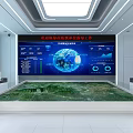 Command and Monitoring Room 3d model