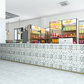 Spacious Billiard Room With Tile Decorated Front Desk Shelves Drinks Snacks And Billiard Tables