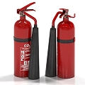 Fire extinguisher Fire fighting equipment Fire fighting equipment 3d model