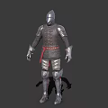 Knight Soldier Guard 3d model