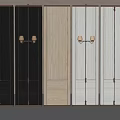 CCD hotel screen partition combination 3d model
