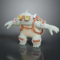 Turtle Cartoon Turtle Snapping Turtle Chickbill Turtle Reptile Cold Blooded Animal Reptile Class 3d model