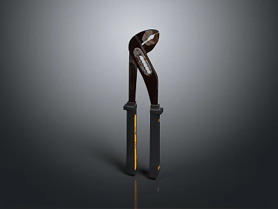 Heavy Duty Professional Hardware Pliers Tool With Ergonomic Handles And Durable Design 3d model