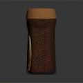 Modern coffee cappuccino 3d model