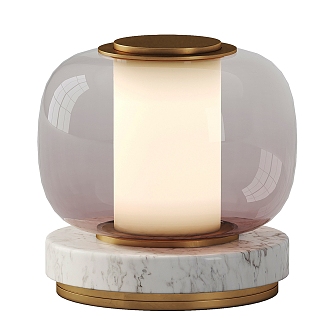 Light Luxury Table Lamp 3d model