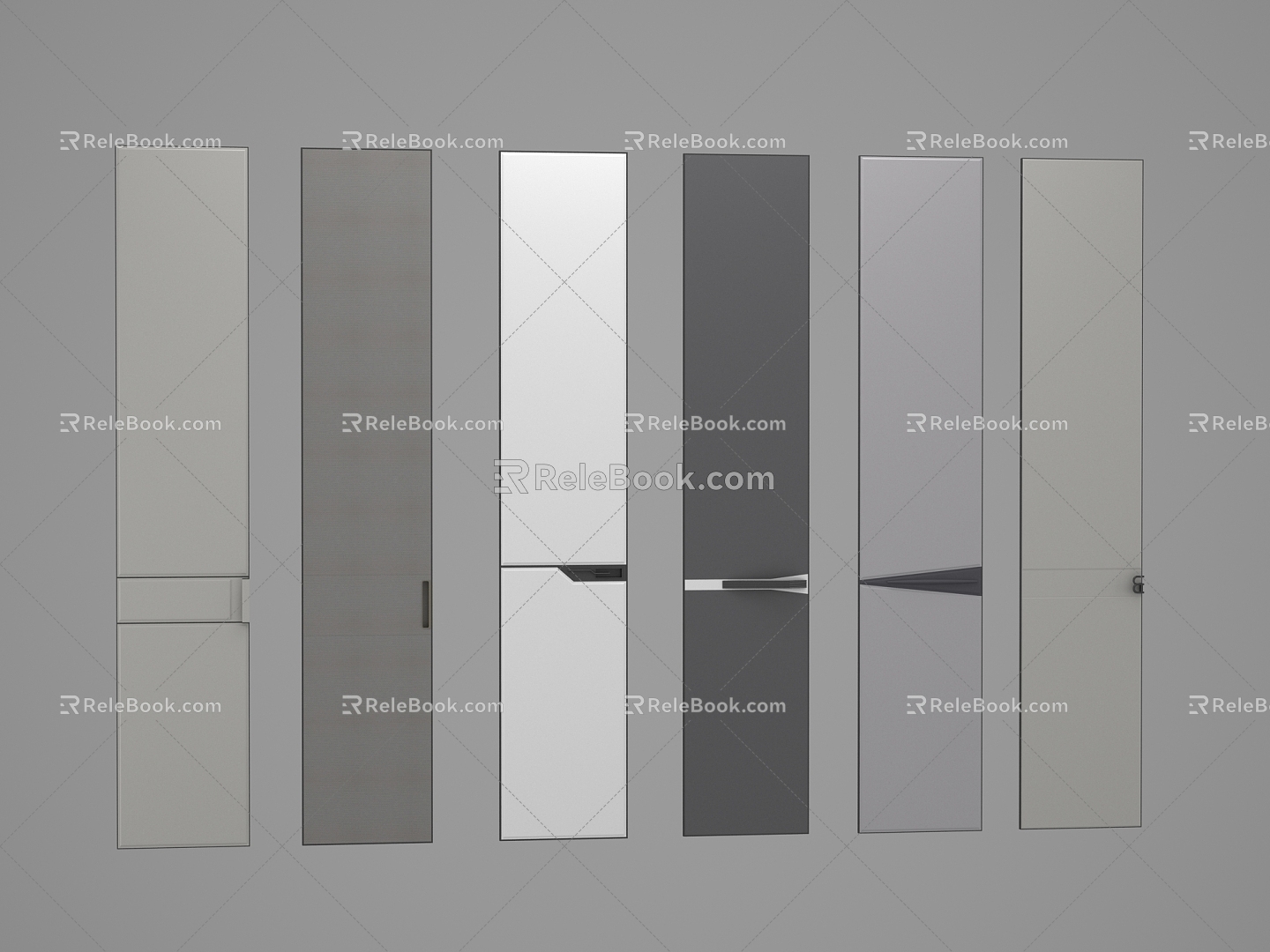 door panel wardrobe door panel 3d model