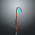 Scepter Ancient Scepter Cane Ancient Scepter Magic Scepter Metal Scepter Classical Scepter Magic Scepter 3d model