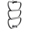 Stainless Steel Triple Ring Hanger For Modern Home Bathroom Decor