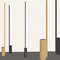 Modern floor lamp 3d model
