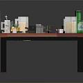 Cozy Dining Table Setup With Hotpot Fresh Food Drinks And Tablet