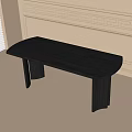 Modern Dining Table Desk 3d model
