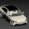 White SAIC MOTOR IM L7 Electric Car with Modern Sleek Body and Stylish Wheels