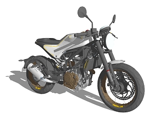 Modern Motorcycle 3d model