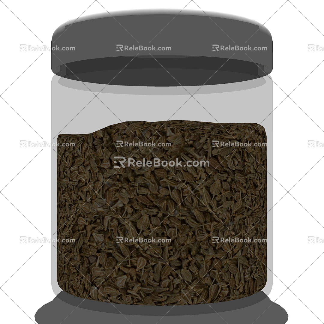 Modern seasoning bottle seasoning model