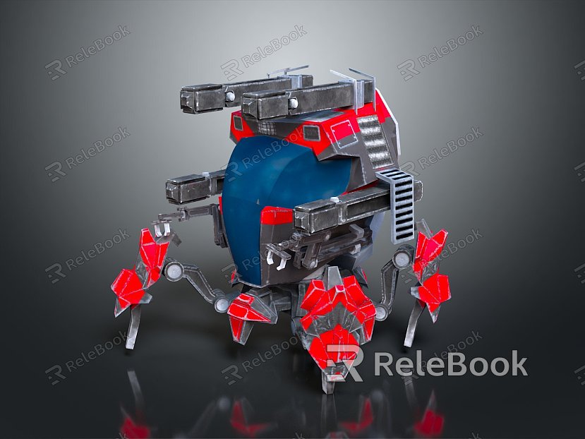 Mech Warrior Mech Soldier Machine Battlearm Mechanical Battlearm Machine Fighter Robot model