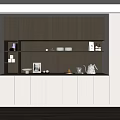 Wine Cabinet Sideboard 3d model