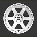 High Quality White Automotive Wheel Rim With Stylish Design And Durable Material