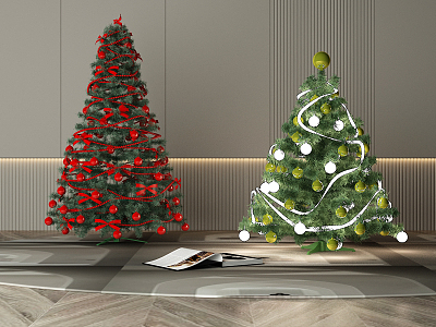 Modern Christmas Tree 3d model