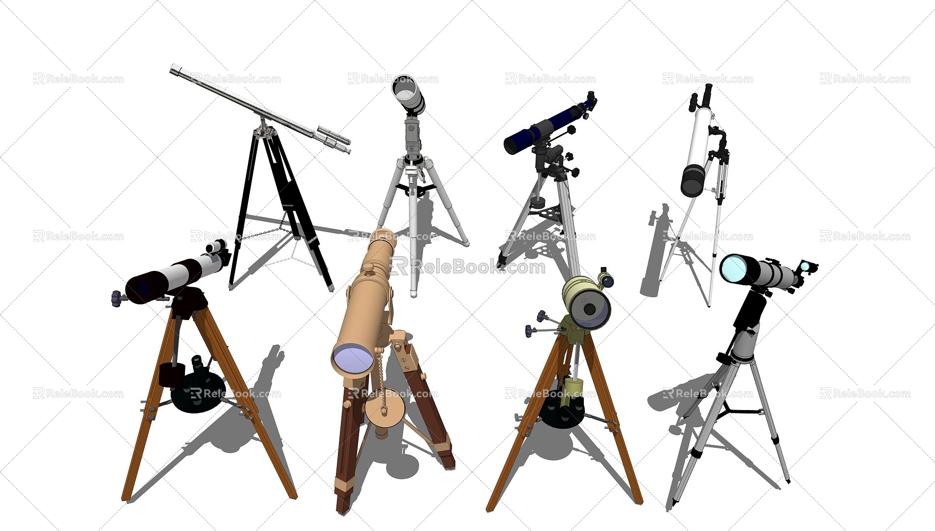 modern telescope astronomical telescope model