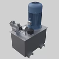 Hydraulic Power Group 3d model