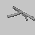 L2A3 Stirling submachine gun 3d model