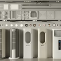Different Styles Of Modern Air Cooler Fans With Portable Design For Home Use