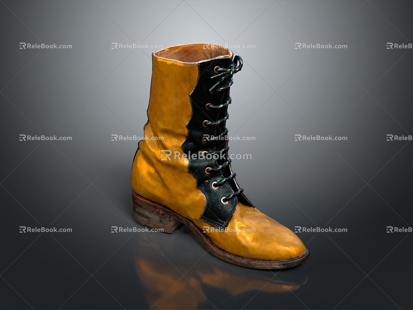 Men's Boots Old Boots Old Leather Boots Old Rain Boots Men's Leather Boots Men's Leather Shoes Pointed Leather Boots Fashion Leather Boots 3d model