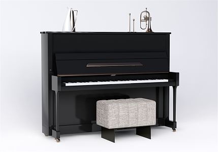 Modern Piano 3d model