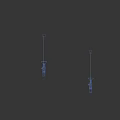 Heart Shaped Red Art Installation With Orange Stool And Smooth Curved Design
