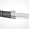 Different Types Of Decorative Iron Fencing With Gates And Ornate Designs