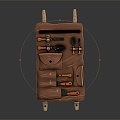 Modern tool kit tool bag 3d model