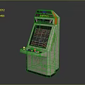 Modern game machine large game machine coin-operated game machine arcade 3d model