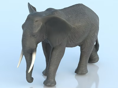 Realistic Reptile Model Displaying Detailed Scales And Natural Posture Design 3d model