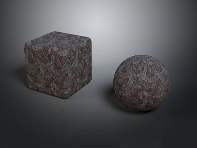 stone wall stone wall stone wall outdoor game environment building 3d model