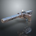 carbine submachine gun war rifle attack rifle assault rifle automatic rifle automatic rifle 3d model